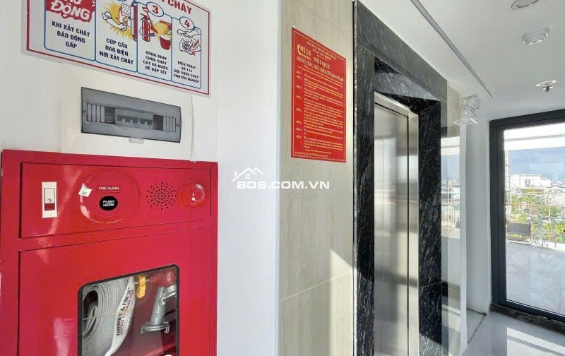 Bán CHDV 6 tầng hẻm 8m Lê Đức Thọ 105m2 ngang 5.1m 16PN có thang máy TN 100tr chỉ 23.5 tỷ.