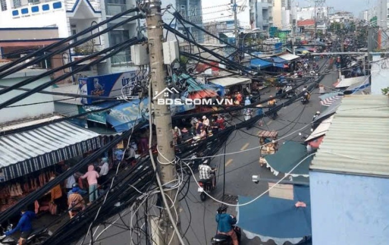 Bán nhà Mặt Tiền ngay chợ sáng Bùi Minh Trực P5 Q8