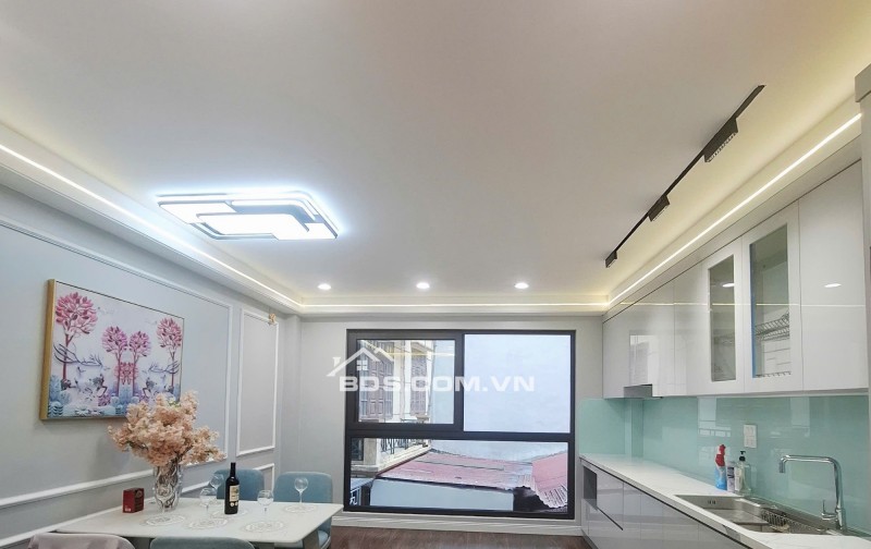 NHÀ MỚI 6 TẦNG THANG MÁY MẶT NGÕ PHỐ LÊ TRỌNG TẤN HOÀNG MAI GIÁ 11,9 TỶ