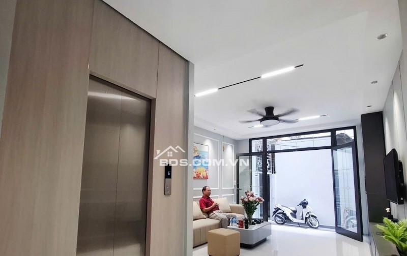 NHÀ MỚI 6 TẦNG THANG MÁY MẶT NGÕ PHỐ LÊ TRỌNG TẤN HOÀNG MAI GIÁ 11,9 TỶ