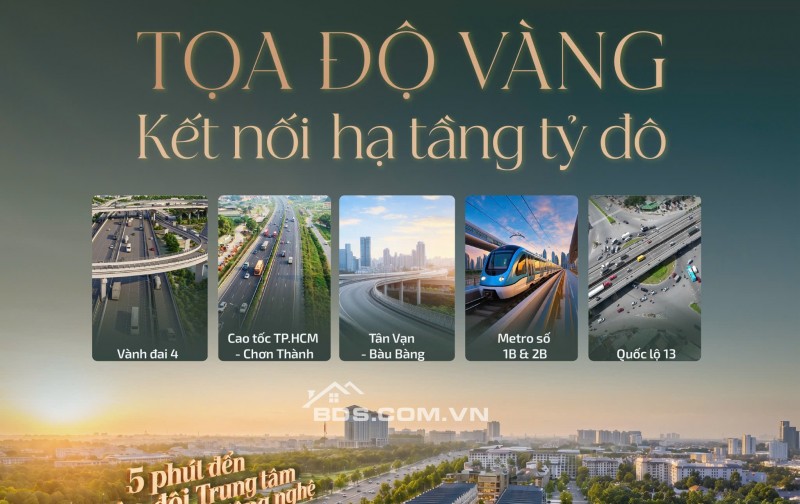Nhà Phố Thương Mại Golden Boulevard Tọa Lạc Tại Mặt Tiền Lê Lợi, Phường Bình Dương, Hồ Chí MInh