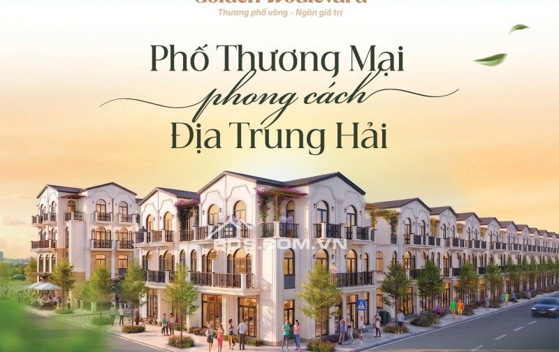 Nhà Phố Thương Mại Golden Boulevard Tọa Lạc Tại Mặt Tiền Lê Lợi, Phường Bình Dương, Hồ Chí MInh