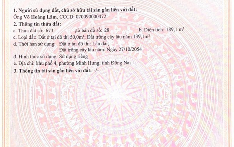 Chủ ngộp ngân hàng bán 1 cặp ngang 10x38m  mặt tiền Cao Bá Quát-Chơn Thành