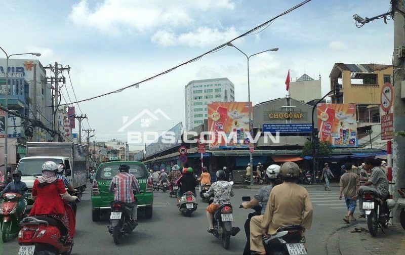 Bán đất xây 1 hầm 5 tầng hẻm 300 Nguyễn Thái Sơn 216m2 ngang 8m gần chợ Gò Vấp 18 tỷ hơn.