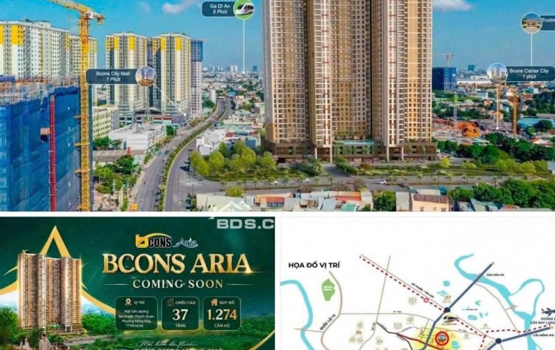 Bcons ARIA - Ngôi nhà trong tầm tay chỉ với 2,5 tỷ, 2 phong ngủ, 2 wcl