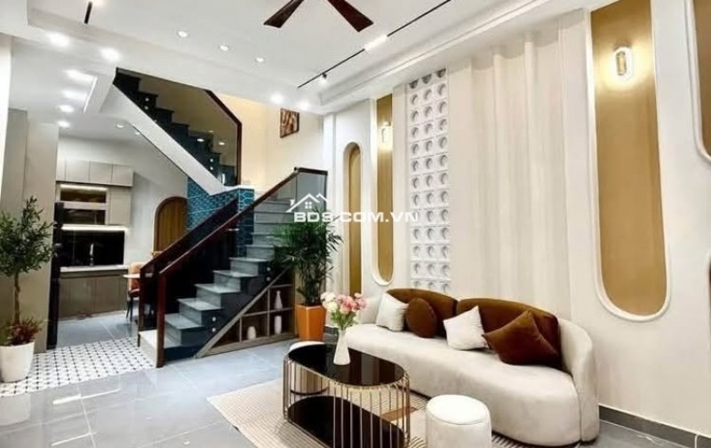 NHÀ MỚI NGAY CHỢ THẠCH ĐÀ – 3PN CÓ 1PN TRỆT – 56,4M² NỞ HẬU – NHÀ MỚI 2 TẦNG – 5,98 TỶ!