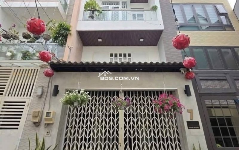 5,68 TỶ SỞ HỮU NHÀ MỚI 4 TẦNG – 2 MẶT HẺM XE HƠI NGAY QUANG TRUNG!