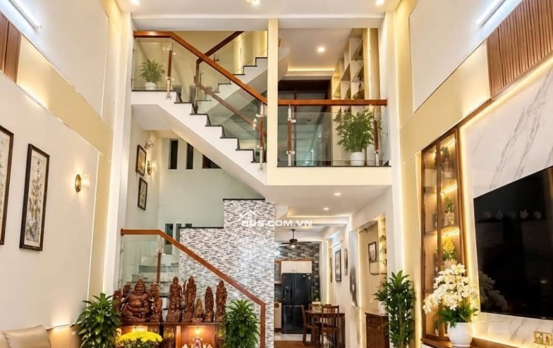 5,68 TỶ SỞ HỮU NHÀ MỚI 4 TẦNG – 2 MẶT HẺM XE HƠI NGAY QUANG TRUNG!