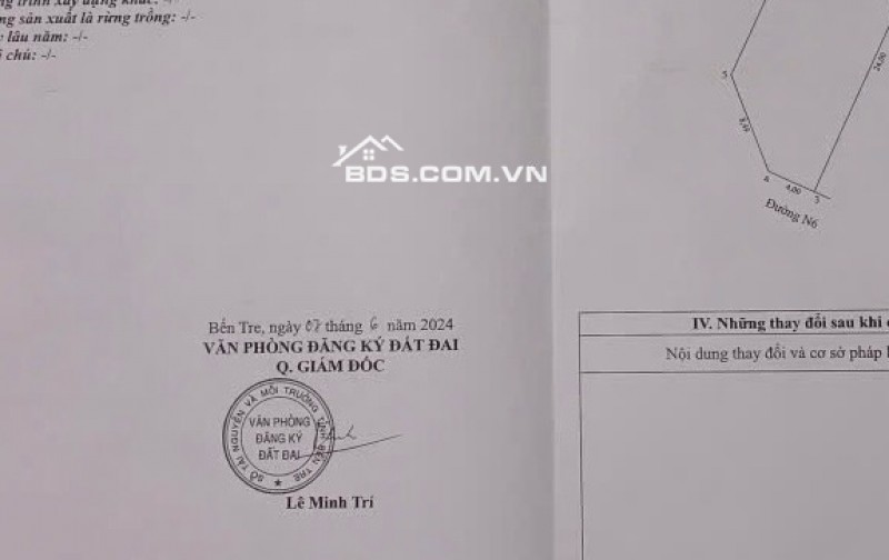 (89)Bán nền góc 2 mặt tiền khu tái định cư Phú Thuận 222m2 giá 1.25 tỷ