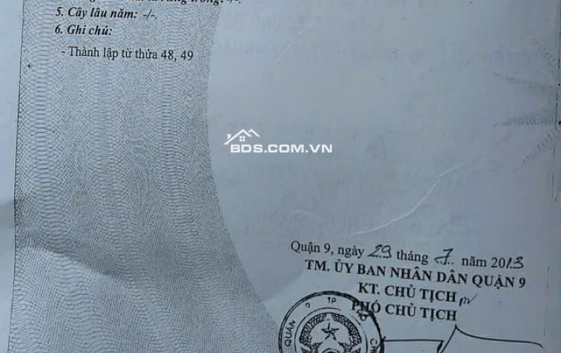 Bán nhà hẻm xe máy đường Trần Thị Điệu Tp Thủ Đức giá 3,35 tỷ