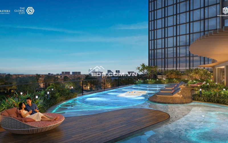BÁN CẮT LỖ CĂN 2PN CT5 THE GLOBAL CITY VIEW SÔNG VÀ NHẠC NƯỚC