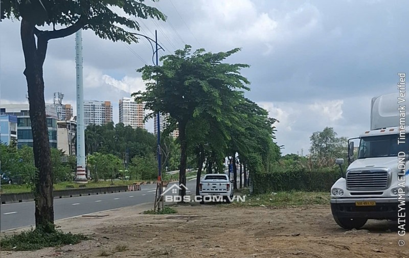 Bán đất mặt tiền Đồng Văn Cống Thạnh Mỹ Lợi Tp Thủ Đức giá 46 tỷ