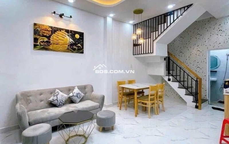 NHÀ MỚI 3 TẦNG ĐÚC – MẶT TIỀN – TRUNG TÂM PHÚ NHUẬN – 5.79 T.Ỷ