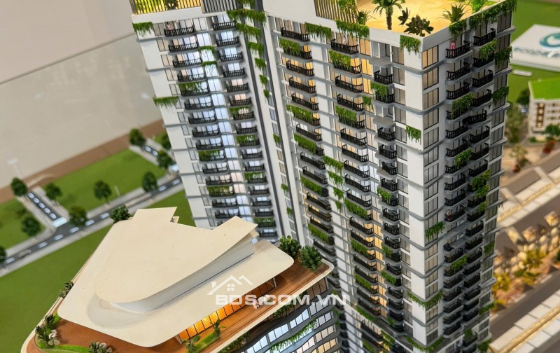 Căn hộ Ecopalace BMT - ECO 3015, căn góc 3 PN tầng cao, 85,3m2, 2 ban công, 2 view