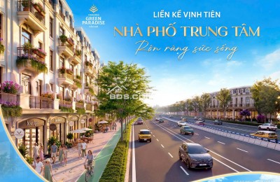 TRÁI TIM VỊNH TIÊN - Vinhomes Cần Giờ - SX5-21 Liền Kề 75m² - Đối Diện Golf 18 Lỗ - Kề VinWonders - Bàn Giao Thô Có Thang