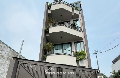 Nhà mới Thạnh Mỹ Lợi 74m², 4 tầng, 4PN, thang máy, nội thất cao cấp – 13,8 tỷ