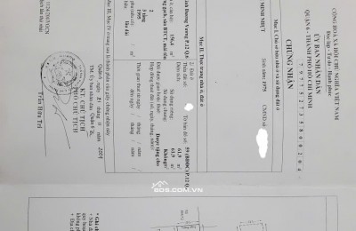 Bán gấp nhà Mặt Tiền hẻm 131 Kinh Dương Vương Q6 nhà đẹp ở ngay