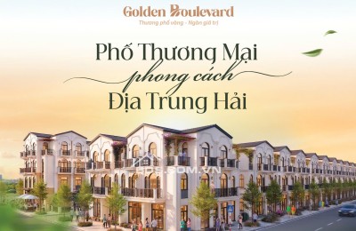 Nhà Phố Thương Mại Golden Boulevard Tọa Lạc Tại Mặt Tiền Lê Lợi, Phường Bình Dương, Hồ Chí MInh