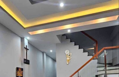 NHÀ ĐẸP QUẬN 7 – 60,4M² – 3 TẦNG – FULL NỘI THẤT HXH Full tho cu bao quy hoach