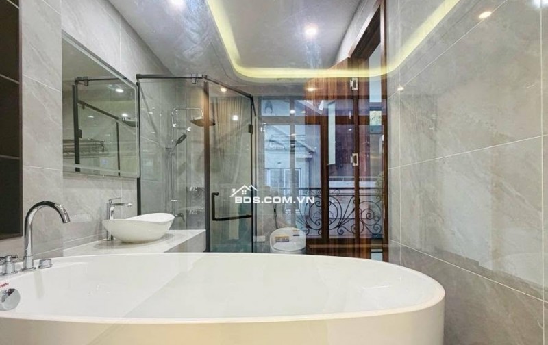 Bán Nhà Ngõ Ô TÔ, Kinh Doanh Thái Hà 43m, 6 tầng, mt 4.1m, giá 25.8 tỷ.