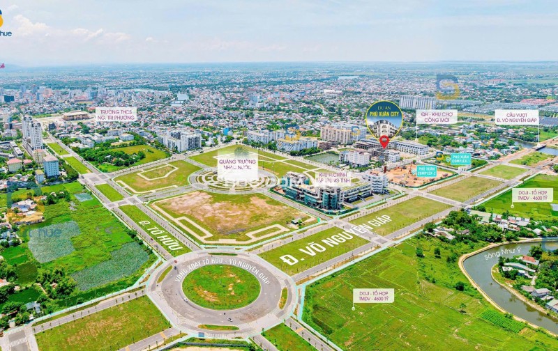 MUA PHÚ XUÂN CITY: SỞ HỮU MẶT BẰNG KINH DOANH \"3 KHÔNG\" TẠI HUẾ