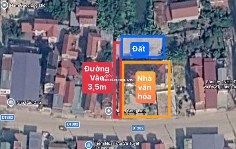 CHÍNH CHỦ CẦN BÁN GẤP 3 LÔ ĐẤT NỞ HẬU – SÁT ĐƯỜNG TỈNH 382, YÊN MỸ, HƯNG YÊN