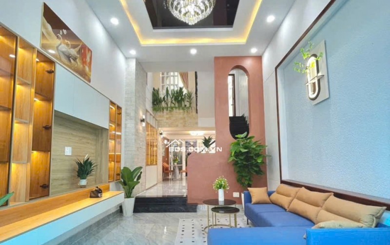CHO THUÊ NHÀ – P.TÂY THẠNH, Q.TÂN PHÚ sân thượng 4PN‑4WC full nội thất