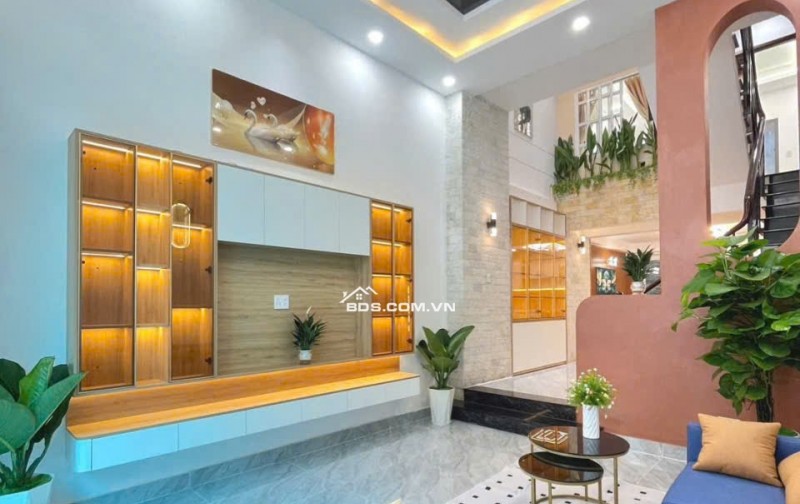 CHO THUÊ NHÀ – P.TÂY THẠNH, Q.TÂN PHÚ sân thượng 4PN‑4WC full nội thất