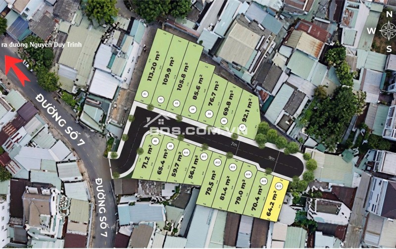 BÁN ĐẤT NỀN KHU DÂN CƯ ĐƯỜNG SỐ 7, BÌNH TRƯNG ĐÔNG, TP. THỦ ĐỨC – SỔ HỒNG TRAO TAY