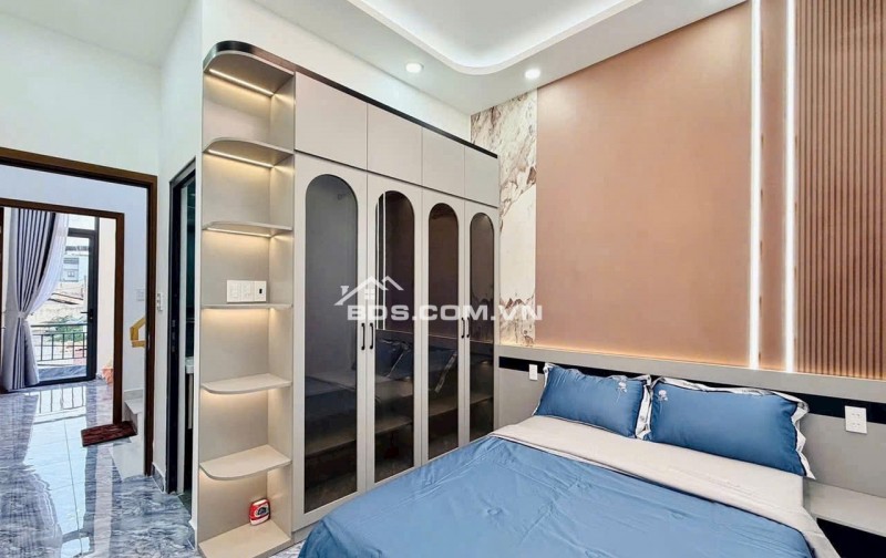 Nhà Huỳnh Tấn Phát 3 tầng, 4PN , mới xây 100% , ngang 5m, full nội thất đẹp, chỉ nhỉnh 4 tỷ, phù hợp gia đình đông thành viên
