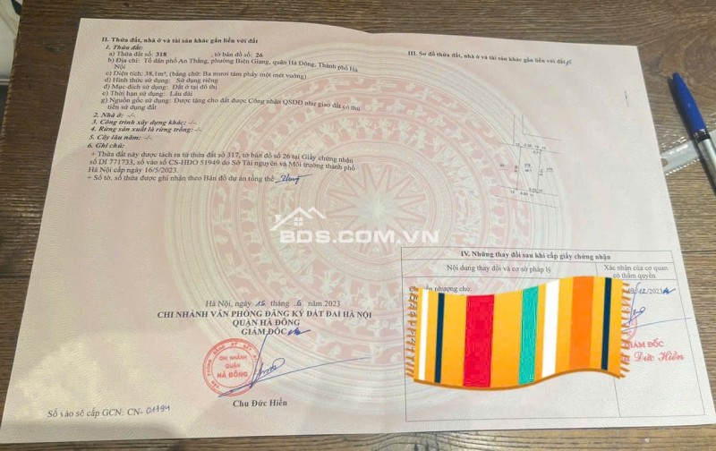 Hàng hiếm bám ql6 gần hồ điều hòa tại phường chương mỹ tp hà nội