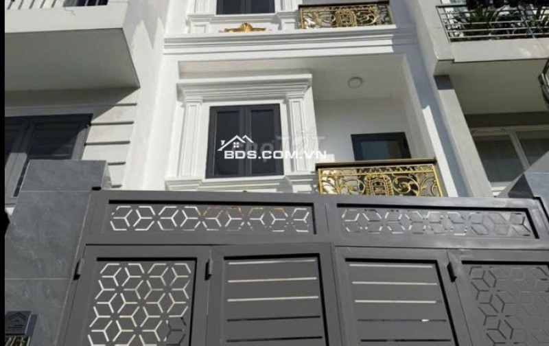 Bán nhà mới 100% 1 trệt 3 lầu tại ĐS9, P. BHH, Bình Tân