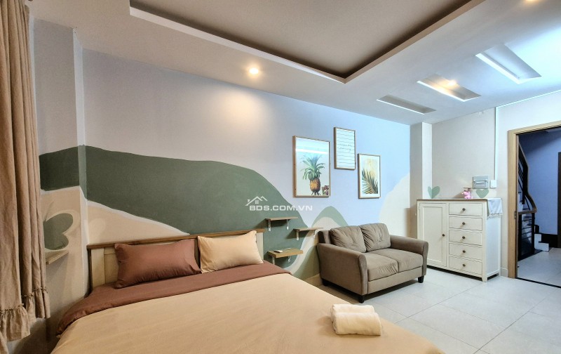 Cho thuê phòng hẻm 89 Hàm Nghi, Quận 1 - Dạng phòng studio có bếp và toilet riêng - Đầy đủ nội thất