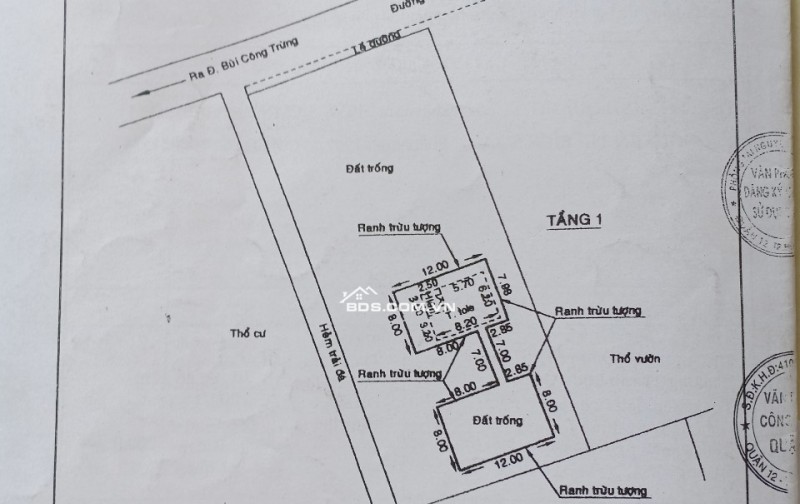 Bán hoặc cho thuê 1300m2 kho xưởng đất Thạnh Lộc Quận 12