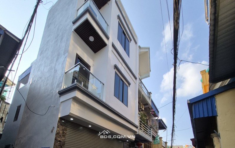 BÁN NHÀ 3.85 TỶ 3 TẦNG XÂY MỚI 48.7M2 MẶT ĐƯỜNG THANH BÌNH