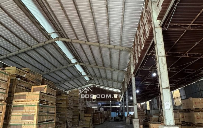 Cho thuê kho, nhà xưởng 1000m2, 1600m2 Quận 12, TPHCM