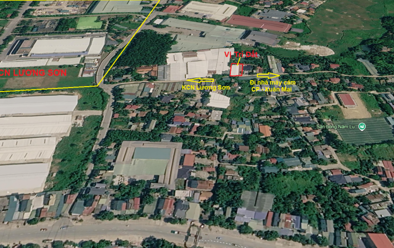 Chuyển nhượng 515m² nằm trong khu kinh tế phát triển của Lương Sơn, Hòa Bình