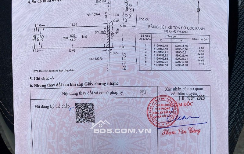 CHÍNH CHỦ CẦN BÁN NHÀ HẺM XE HƠI- SANG TRỌNG HIỆN ĐẠI- GÒ VẤP LÀNG HOA