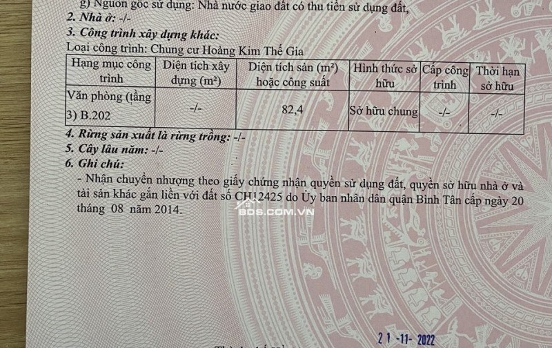 Chính chủ Bán căn góc 83m2 3pn Hoàng Kim Thế Gia, sổ hồng sẵn