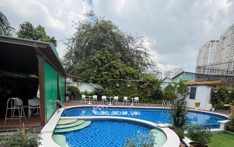 hàng hiệu giới siêu giàu – biệt thự thảo điền 777,7m², hầm riêng + hồ bơi – giá 250 tỷ