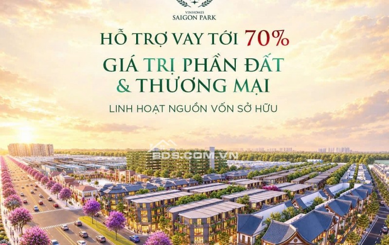 Bán Nhà Phố  LIỀN KỀ Vinhomes Sài Gòn Park 60m2- 4TẦNG- 6,666 TỶ- Xã Xuân Thới Sơn TP.HCM