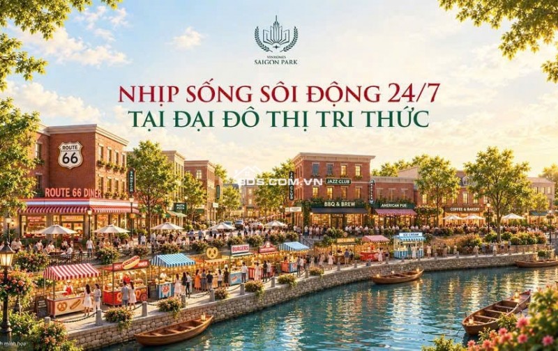 Bán Nhà Phố  LIỀN KỀ Vinhomes Sài Gòn Park 60m2- 4TẦNG- 6,666 TỶ- Xã Xuân Thới Sơn TP.HCM