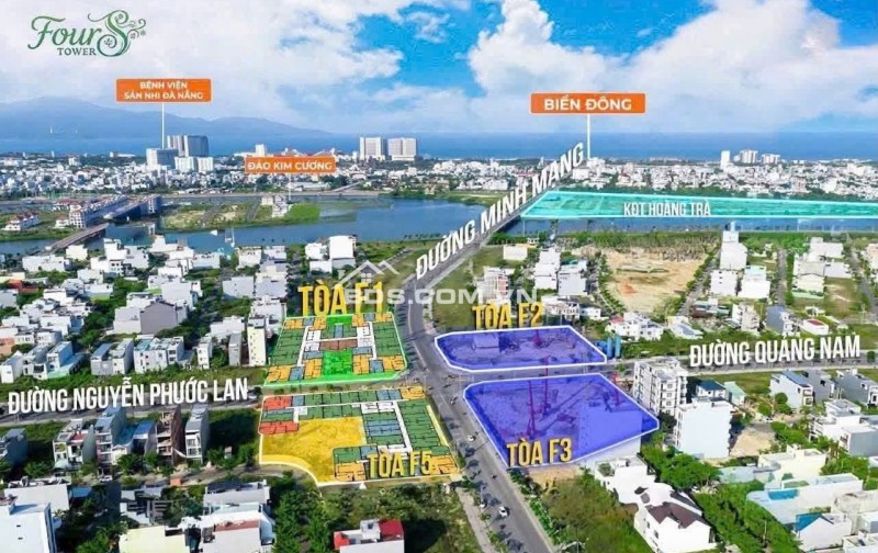 Nổi bật Studio trục 11 FourS Tower giá chỉ từ 1,590 tỉ, hỗ trợ 0 lãi suất nếu vay, cho thuê tốt
