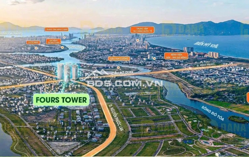 Nổi bật Studio trục 11 FourS Tower giá chỉ từ 1,590 tỉ, hỗ trợ 0 lãi suất nếu vay, cho thuê tốt