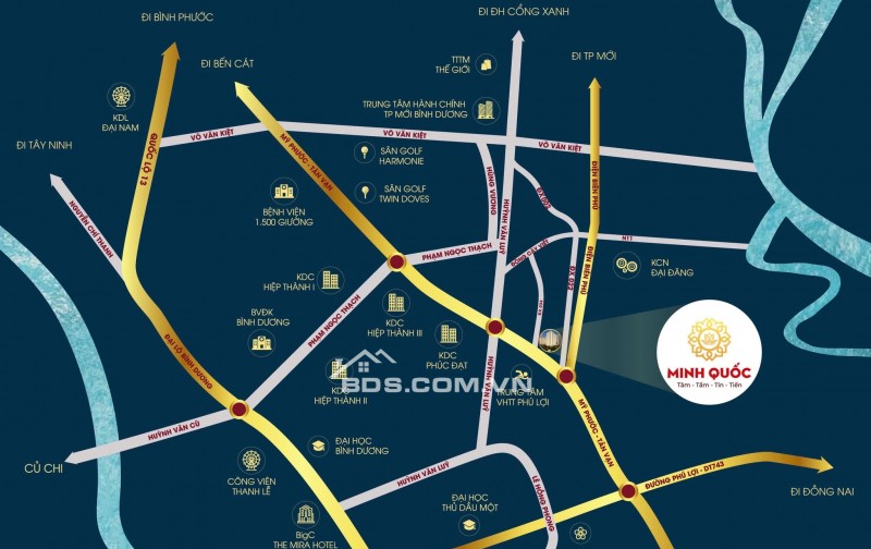 CHO THUÊ 6 CĂN HỘ 2PN – MINH QUỐC PLAZA | TP. THỦ DẦU MỘT