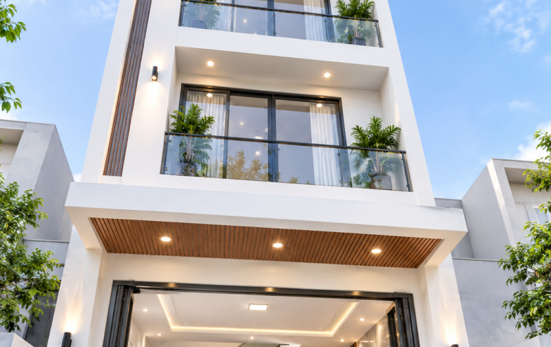 Bán Nhà Đa Tốn 4 Tầng xây mới 5 ngủ View Vin1 giá cực rẻ