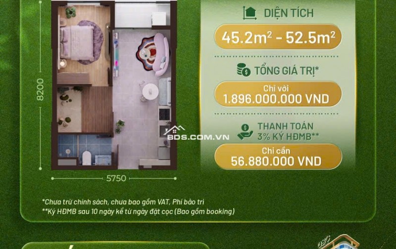 A&K tower- cơ hội sỏ hữu Nhà O Đồng tại An Phú TPHCM có 2 tầng thương mại ParcMall.