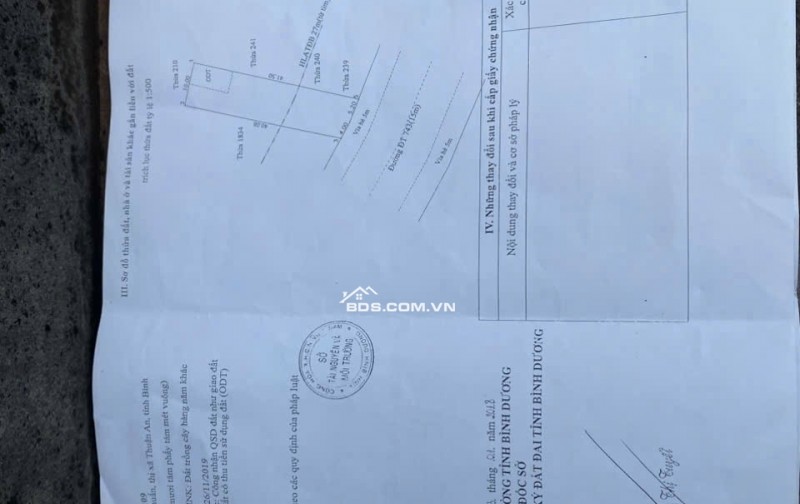 Cần bán 15m đất Mặt tiền DT 743 đang có dòng tiền kinh doanh