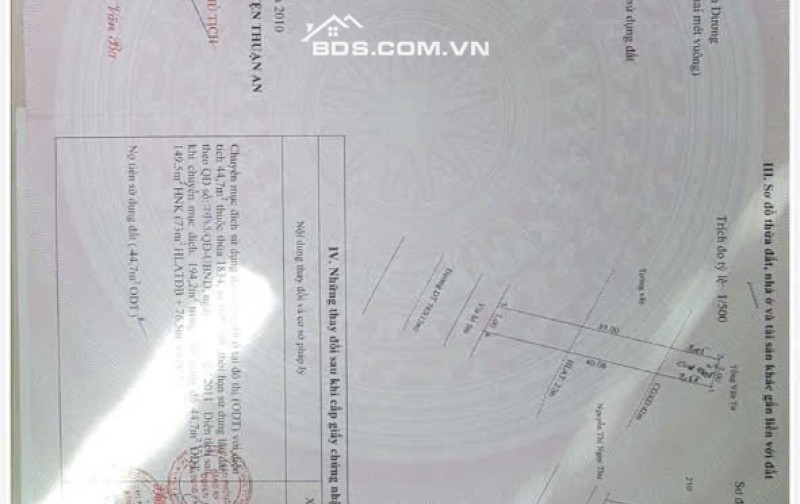 Cần bán 15m đất Mặt tiền DT 743 đang có dòng tiền kinh doanh