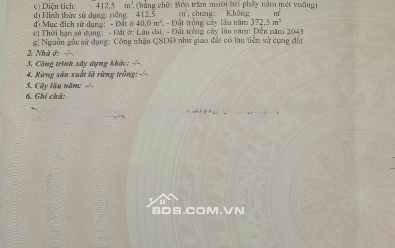 CHÍNH CHỦ BÁN ĐẤT MẶT TIỀN ĐƯỜNG 29 – NGHĨA THÀNH – GẦN KCN CHÂU ĐỨC
